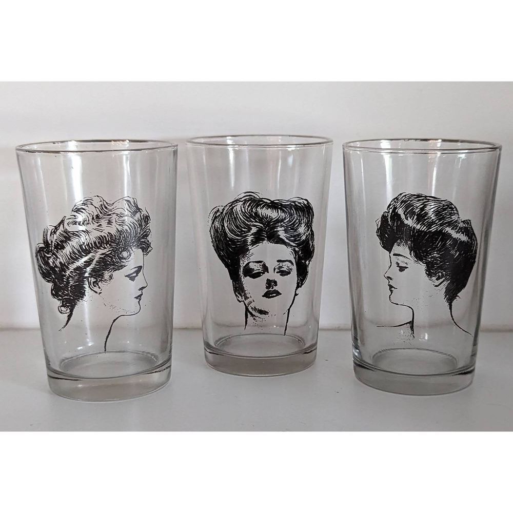 Gibson Girl Lowball Glasses